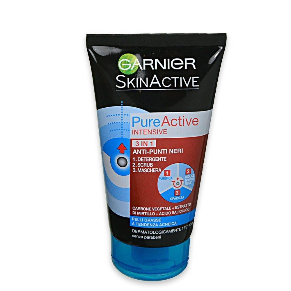 Garnier Skin Nat. Pure Active Intensive 3In1 Anti-Mustapäät 150 ml