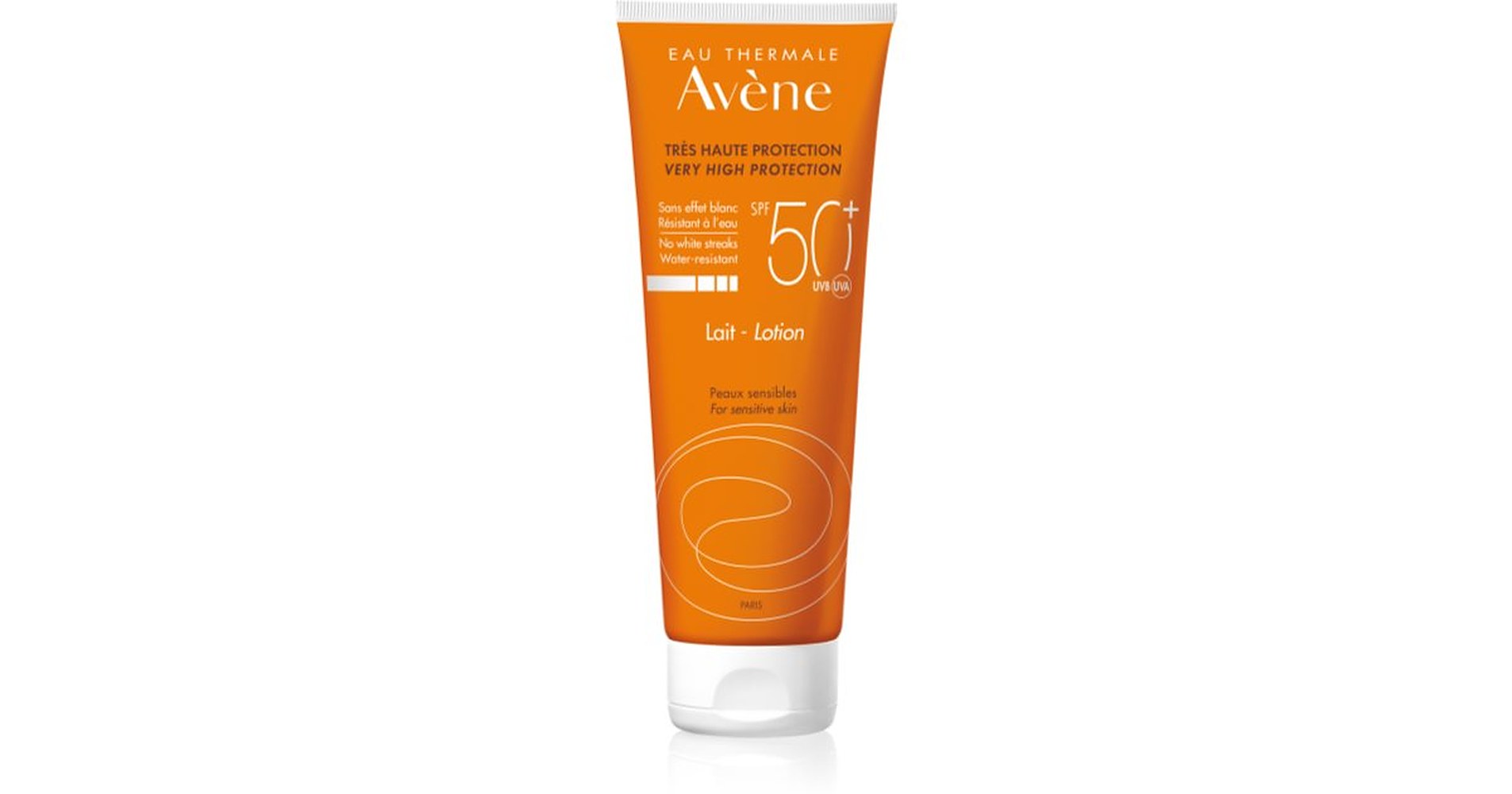 Avène vedenpitävä rusketusmaito SPF 50+ 250 ml