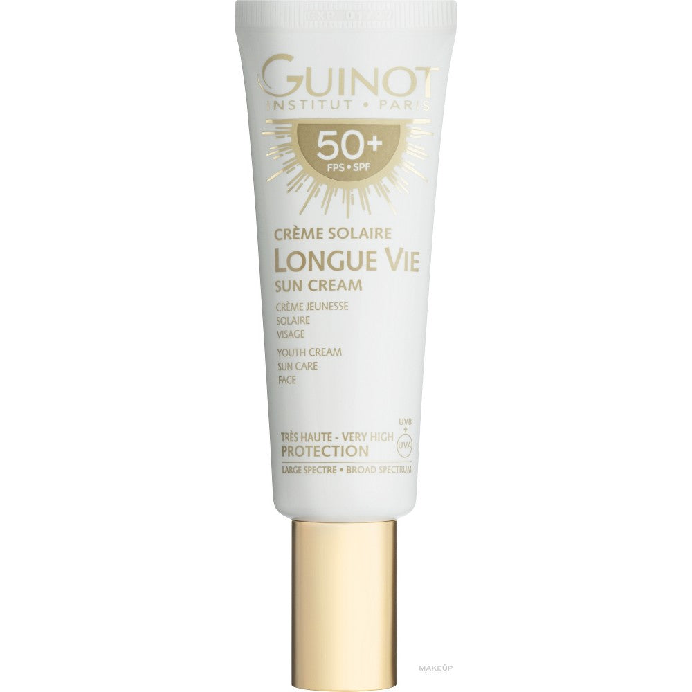 Guinot Longue Vie Anti-aging Face Sun Cream SPF 50+ 50 ml