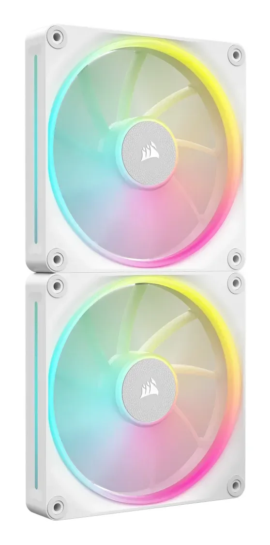Corsair CO-9051032-WW, Tuuletin, 14 cm, 350 RPM, 2000 RPM, 143,9 m³/h, Valkoinen