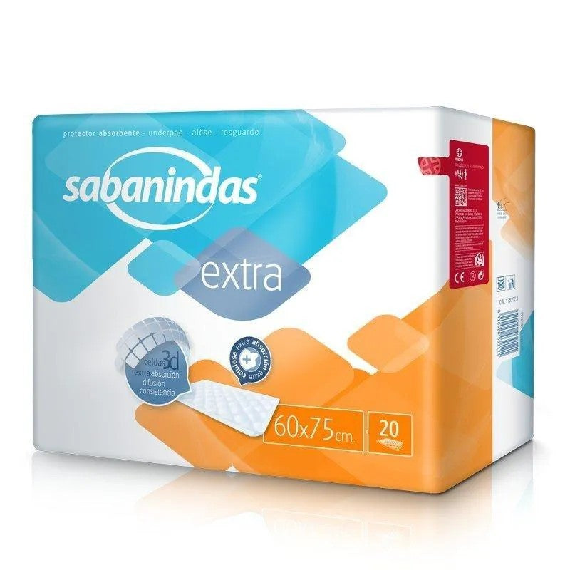Sabanindas Extra 60x75cm 20 kpl