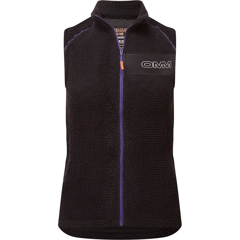 OMM Core Zipped Vest W Black - S