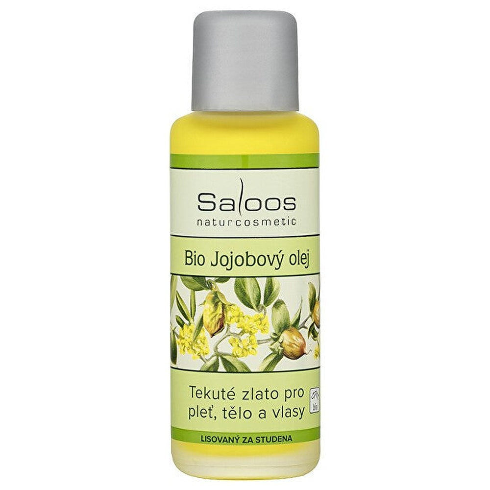 Saloos Kylmäpuristettu luomu jojobaöljy 50 ml