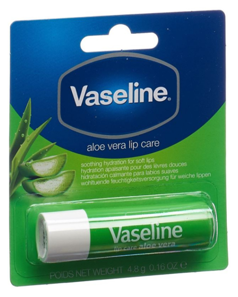 Vaseline Lip Therapy Aloe Vera - 4.8g