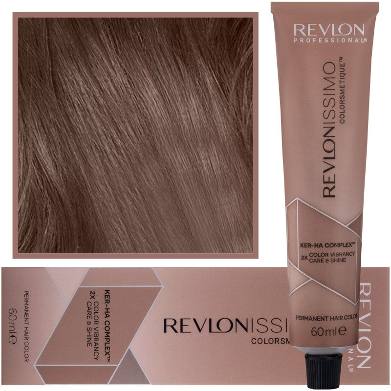 Revlon Revlonissimo Colorsmetique Hiusväri 60ml 5.24 | Helmiäishohtoinen vaaleanruskea