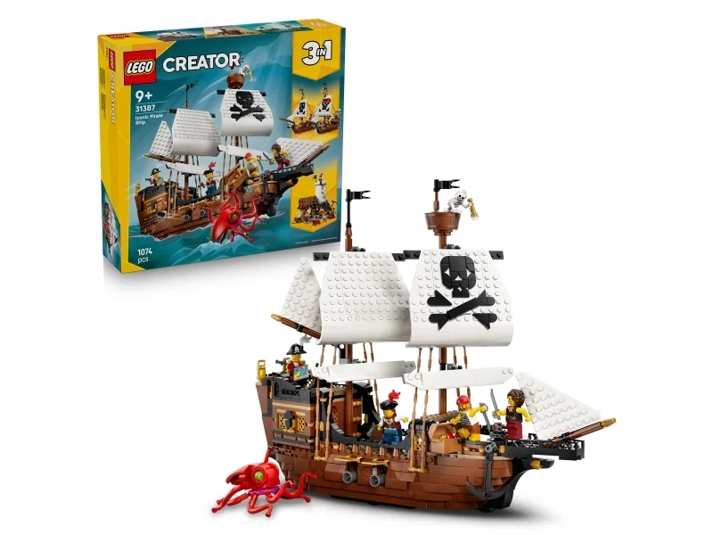 LEGO Creator 31387 Mahtava merirosvolaiva