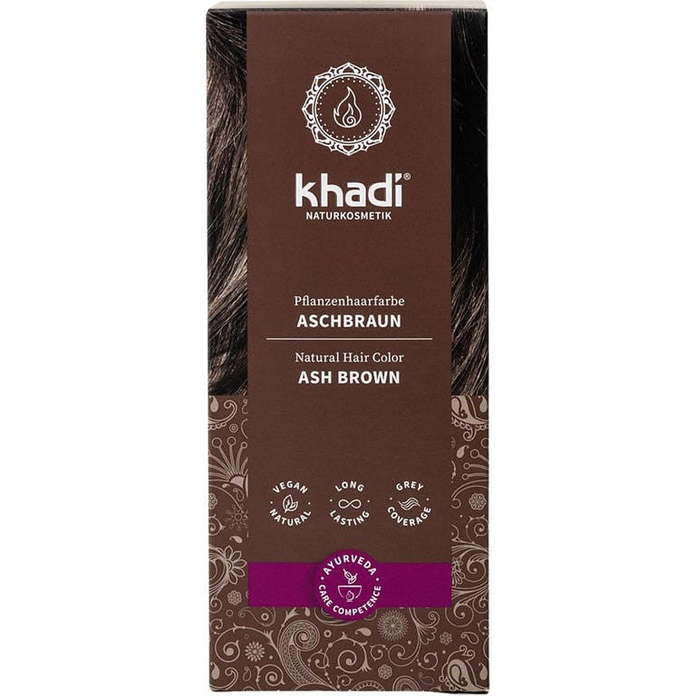 Khadi® Kasviväri - Tuhkanruskea 100 g