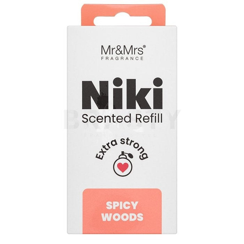 Mr & Mrs tuoksu Niki Spicy Woods - Auton hajusteiden täyttö - 1,0 kpl