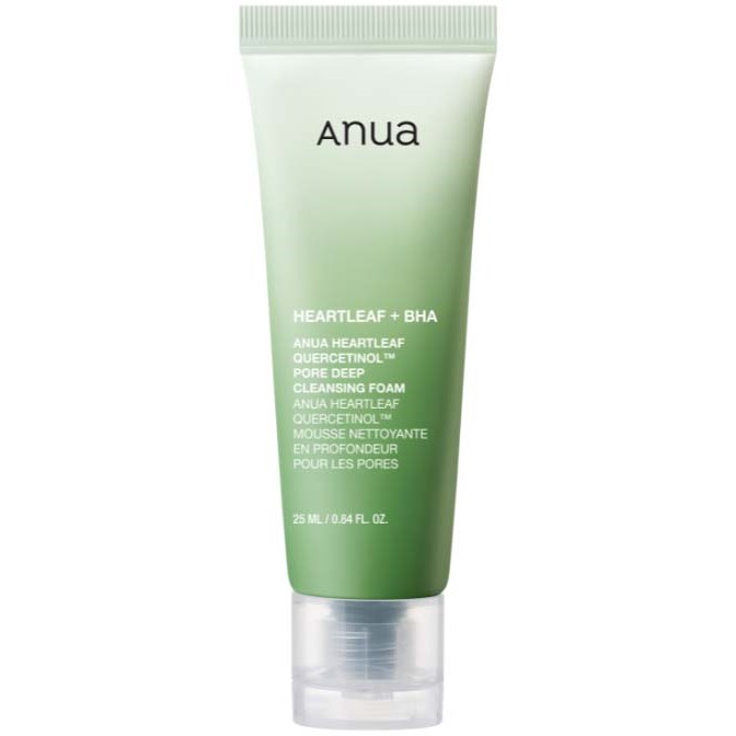 Anua HEARTLEAF QUERCETINOL PORE DEEP CLEANSING FOAM 25 ml