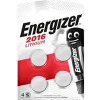 Litiumnappiparisto CR2016 | 3.2 V DC | 90 mAh | 4 - Läpipainopakkaus | Hopea