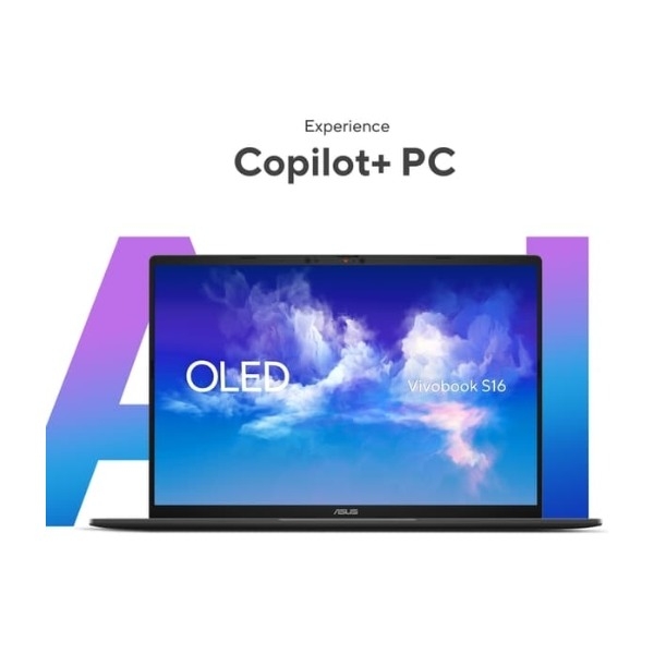 ASUS Vivobook S16 (S3607QA) Copilot+ PC - Snapdragon X | 16GB | 512GB
