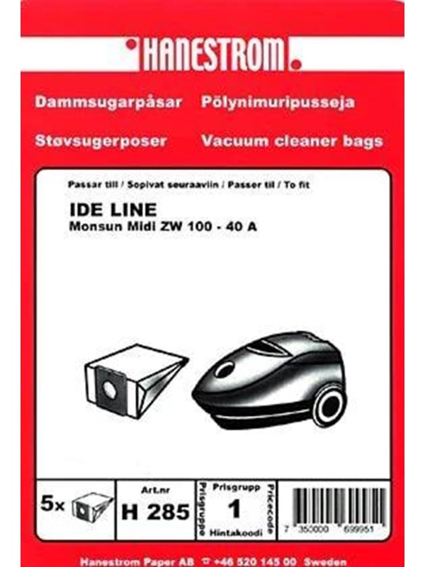 Haneström Pölypussit, paperi, 5kpl. DU12097 Vastaa: N/A
