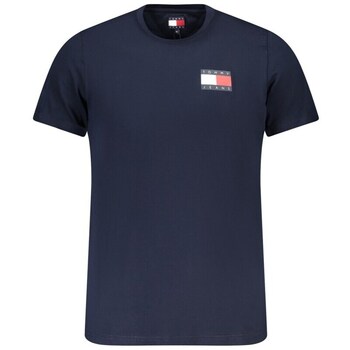Tommy Jeans Paita 'ESSENTIAL' laivastonsininen / punainen / valkoinen