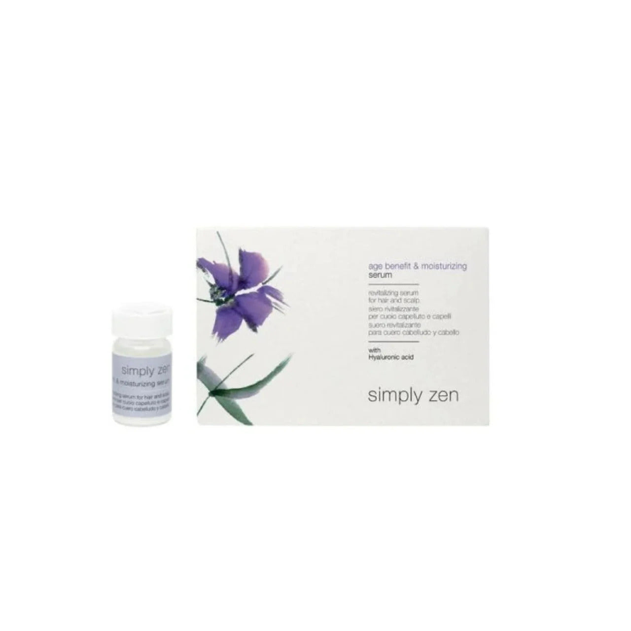 Kosteuttava hiusseerumi Simply Zen Ikä elvyttämiseen 12x 5ml