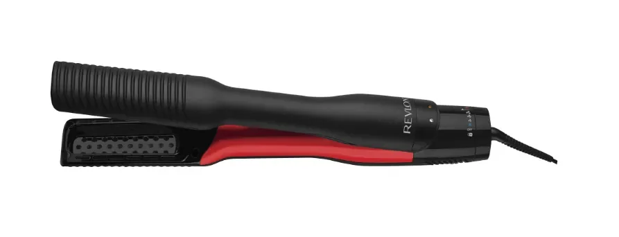 Revlon One-Step Air Straight RVDR5330 2-in-1 -suoristusrauta, musta/punainen