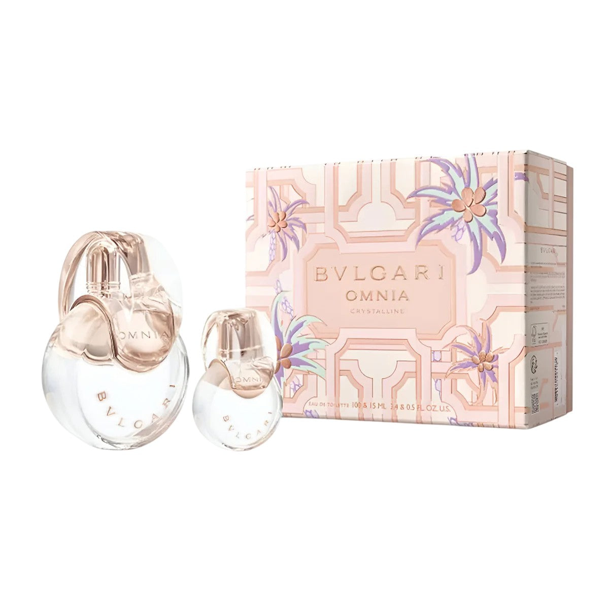 Bvlgari Omnia Crystalline -setti EDT 65 ml ja 15 ml EDT