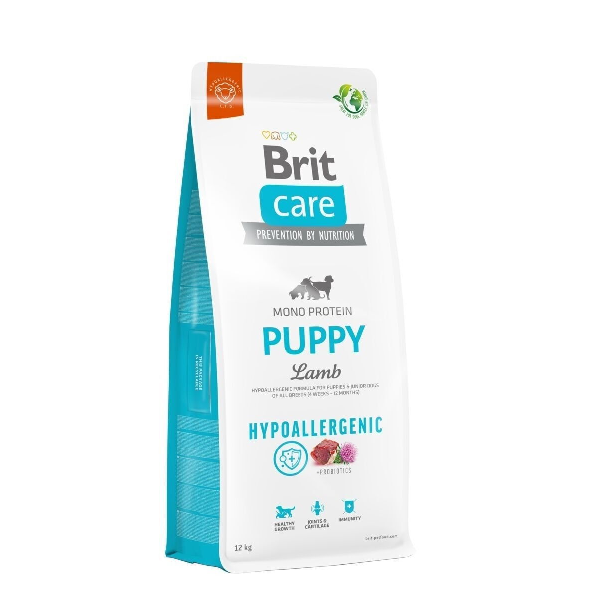 Brit Care Hypoallergenic Puppy Lamb - dry dog food - 12 kg