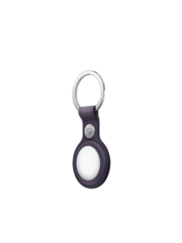 Apple Airtag Finewoven Key Ring Midnight Purple