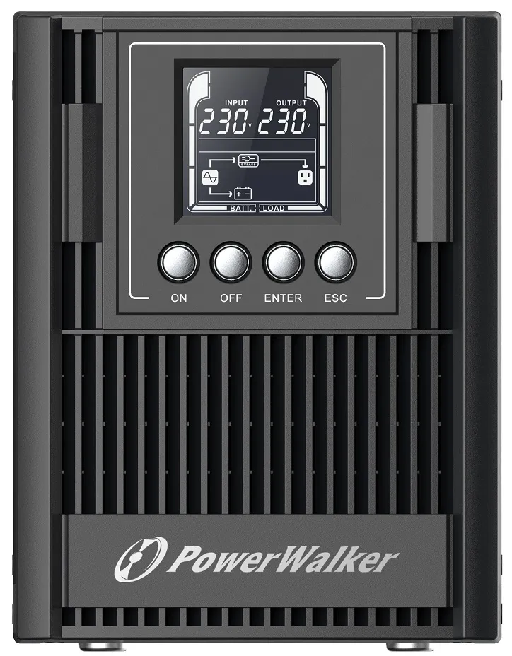 BlueWalker 10122183 - PowerWalker VFI AT - 1000VA/900W - On-Line UPS