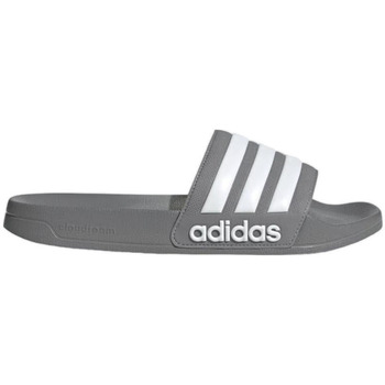 ADIDAS SPORTSWEAR Pistokkaat 'Adilette'  harmaa / valkoinen