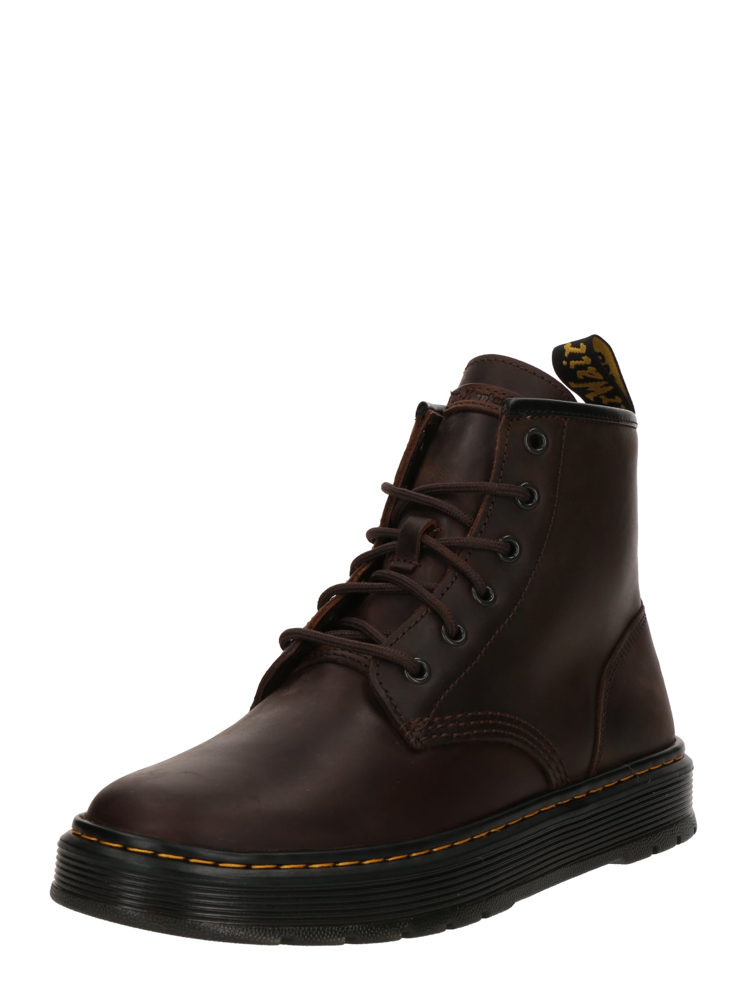 Dr. Martens Nauhabootsit 'Brookline' tummanruskea