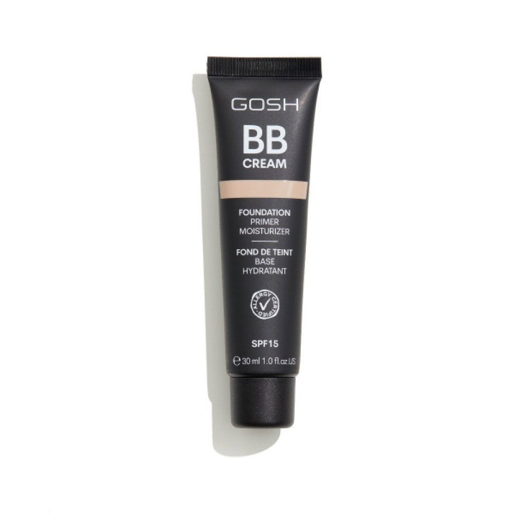 Gosh BB Cream Foundation Moisturizing Primer 02 Beige 30ml
