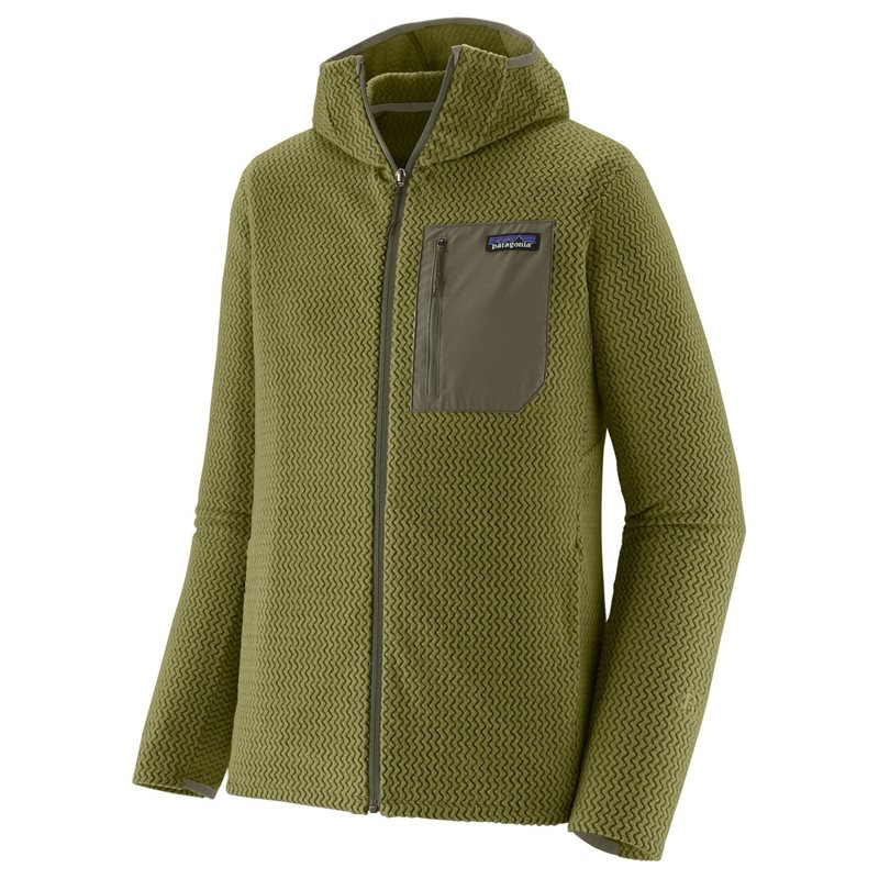 Patagonia M's R1 Air Full-Zip Hoody Caper Green - L