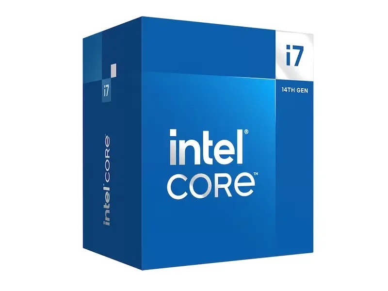 Intel Core i7-14700 Raptor Lake-S CPU - 20 ydintä - 2.1 GHz - Intel LGA1700 - Intel Boxed (jäähdyttimen kanssa)