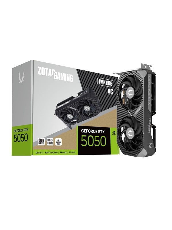 ZOTAC GeForce RTX 5050 Twin Edge OC 8 Gt -näytönohjain