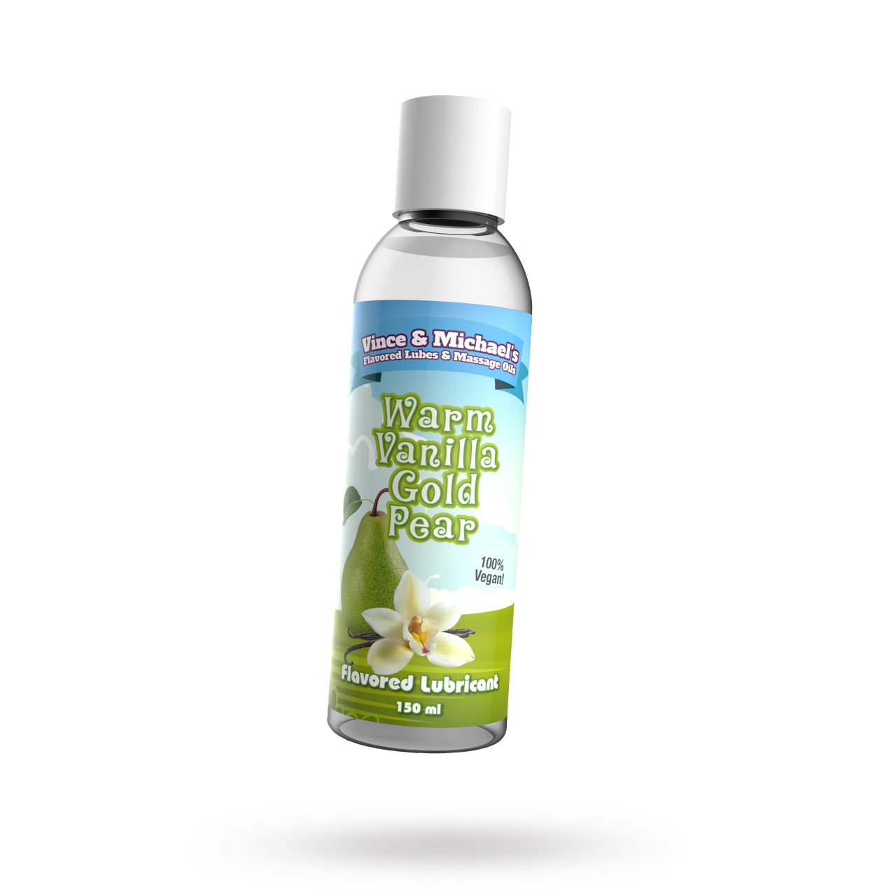 Warm Vanilla Gold Pear Flavored Lubricant 50ml Liukuvoide maulla