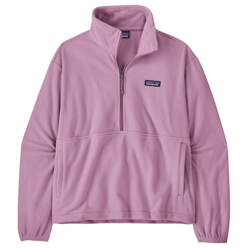 Patagonia W's Micro D 1/2 Zip Fleece P/O Light Violet - M