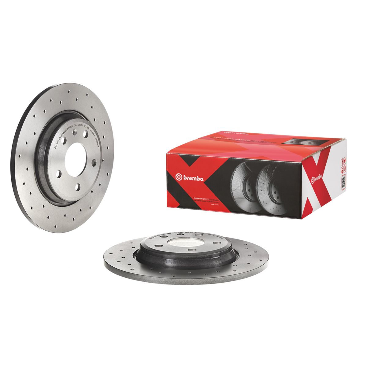 Jarrulevy BREMBO 08.D060.1X