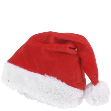 Holly Jolly Christmas Luxury Joulupukin hattu - 40cm