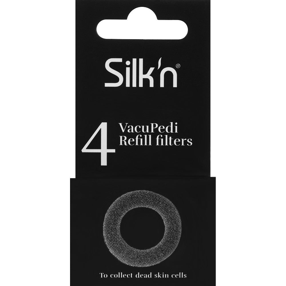 Silk'n VacuPedi Refill Filters Vaihtosuodattimet sähköiseen jalkaviilaan 4 kpl