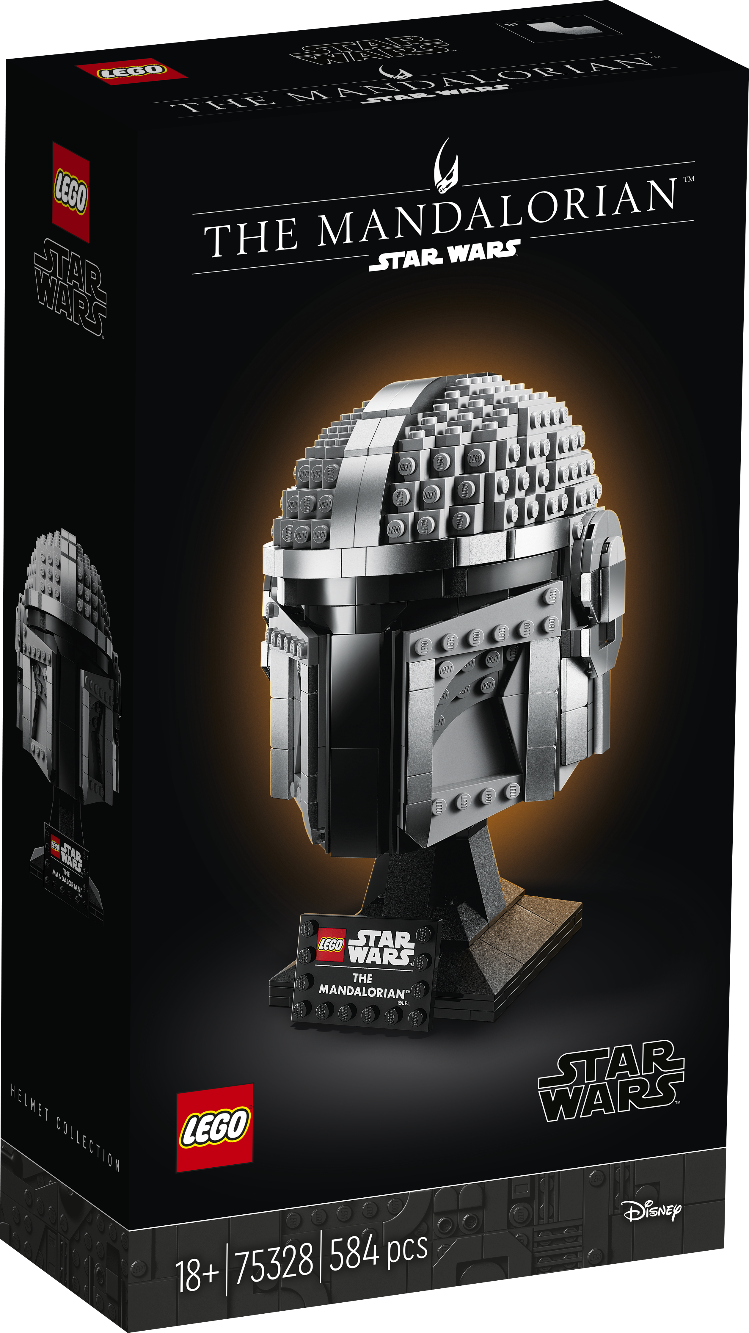 LEGO Star Wars 75328 Mandalorialaisen kypärä