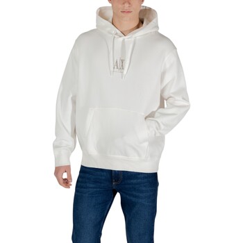 ARMANI EXCHANGE Collegepaita  ruskea / offwhite