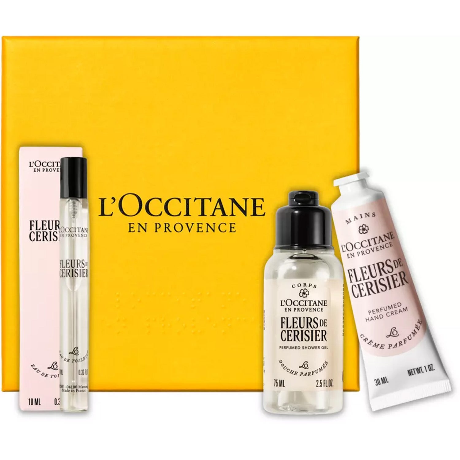 L'Occitane en Provence Fleurs De Cerisier Routine