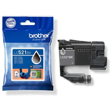 Brother Brother LC-521 Mustepatruuna, musta LC521BK Vastaa: N/A