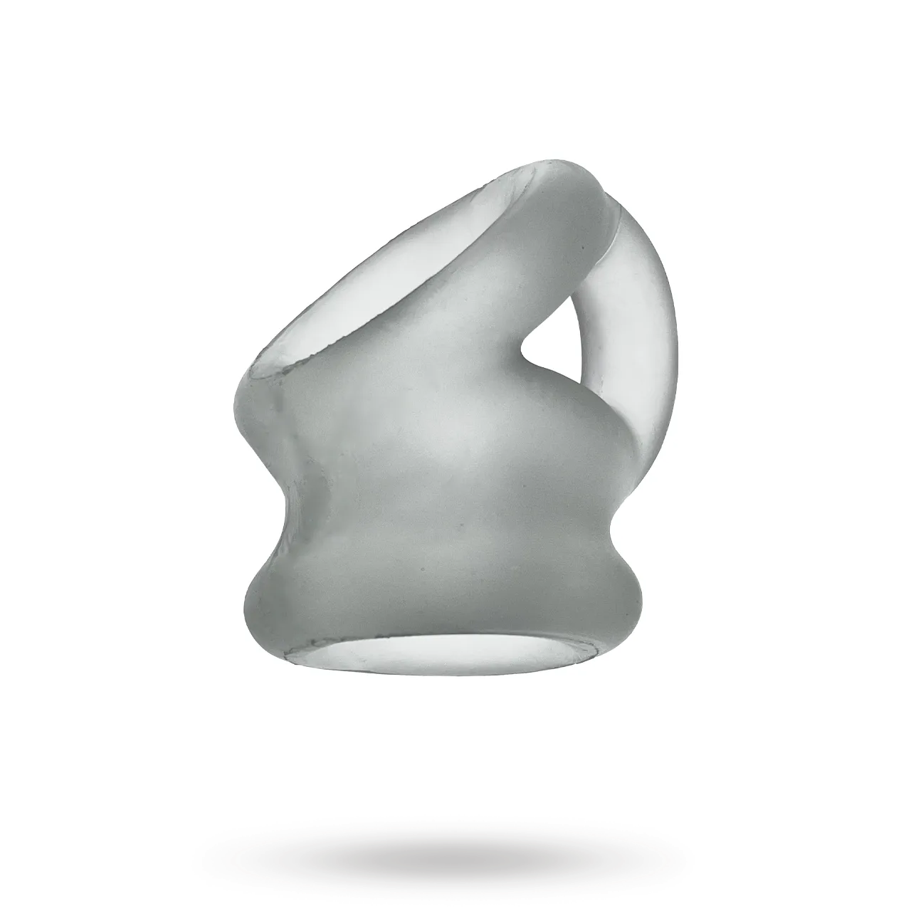 Oxballs Tri-Squeeze Ballstretching Sling Clear Ice Penis- ja kivesrenkaat