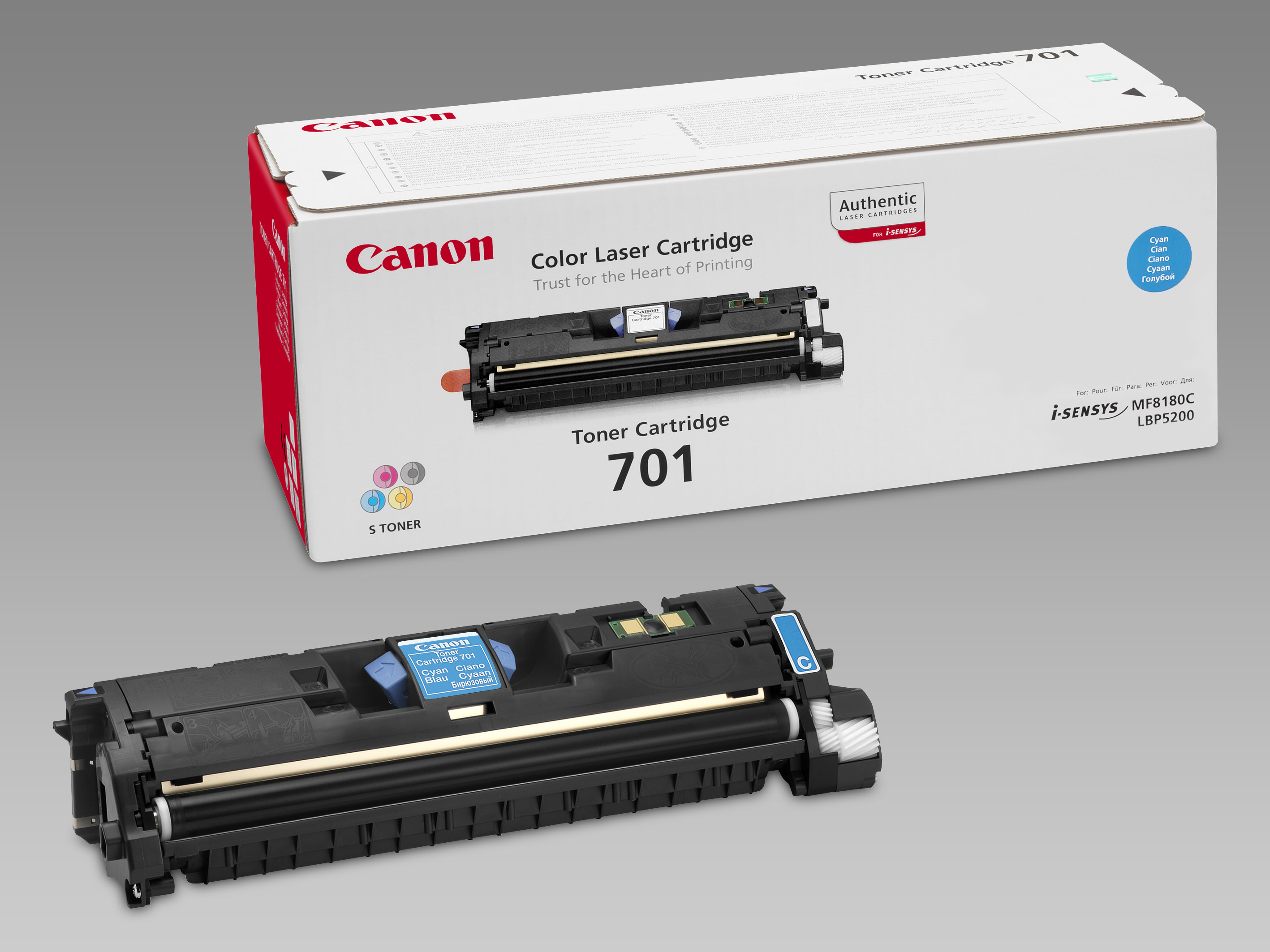 Canon Canon 701C Värikasetti cyan 9286A003 Vastaa: N/A