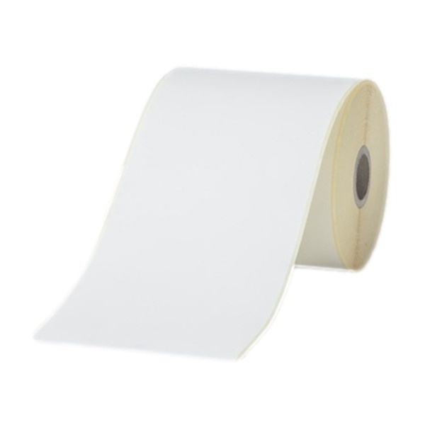 BROTHER THERMAL TRANSFER CONTINUOUS SYNTHETIC LABEL 100MM X 90M WITH PERMANENT ADHESIVE, 4 ROLLS/BOX