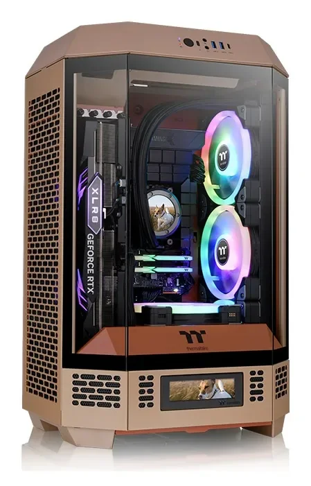 Thermaltake The Tower 300 (Gravel Sand) - Kotelot - Tower - Ruskea