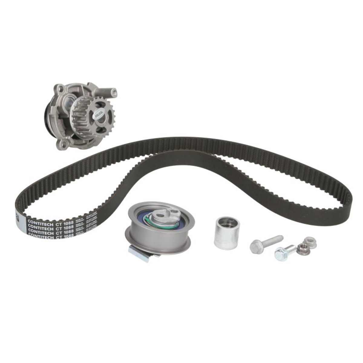 Vesipumppu + jakohihnasarja CONTITECH CT1088WP4