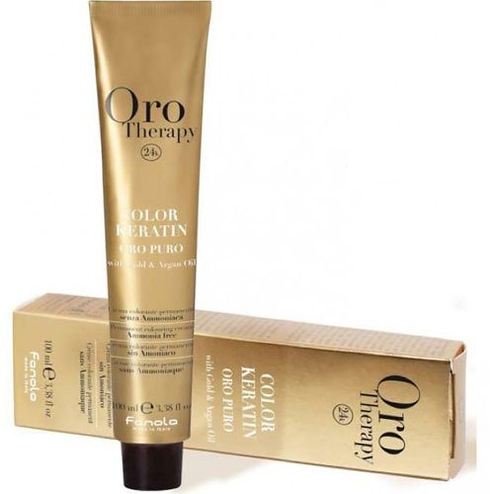 Fanola Oro Therapy Hiusväri - Palette värit täydellinen 4,0 | kastanja