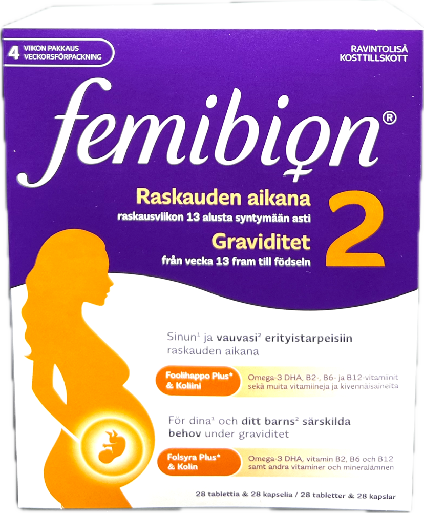 Femibion 2 28 tablettia + 28 kapselia 1 kpl