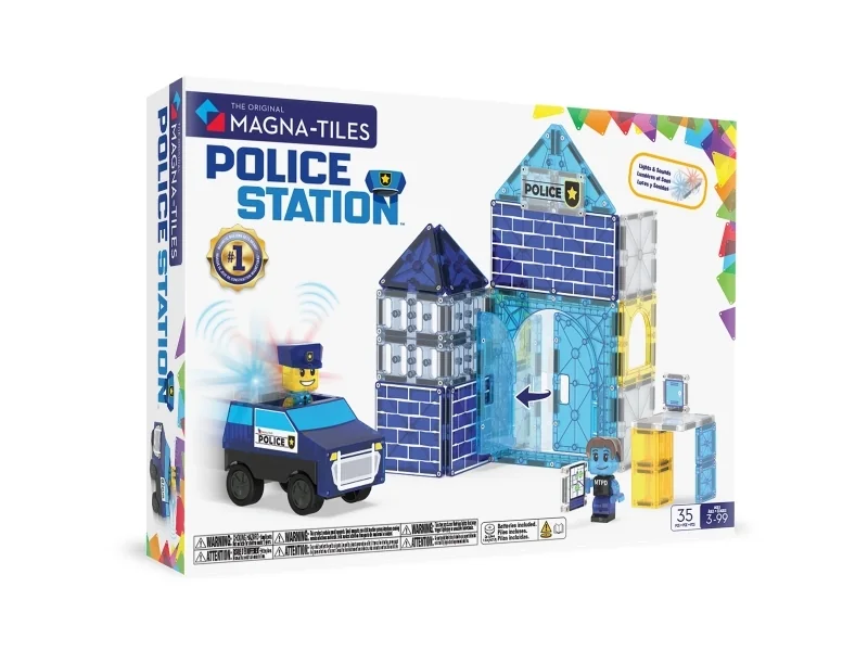 Magna-Tiles Police Station 35 pcs