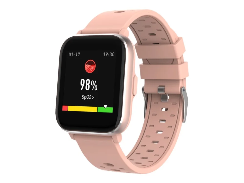 DENVER SW-164 - Rose - älykello rannekkeella - näyttö 1.4 - Bluetooth - 141 g