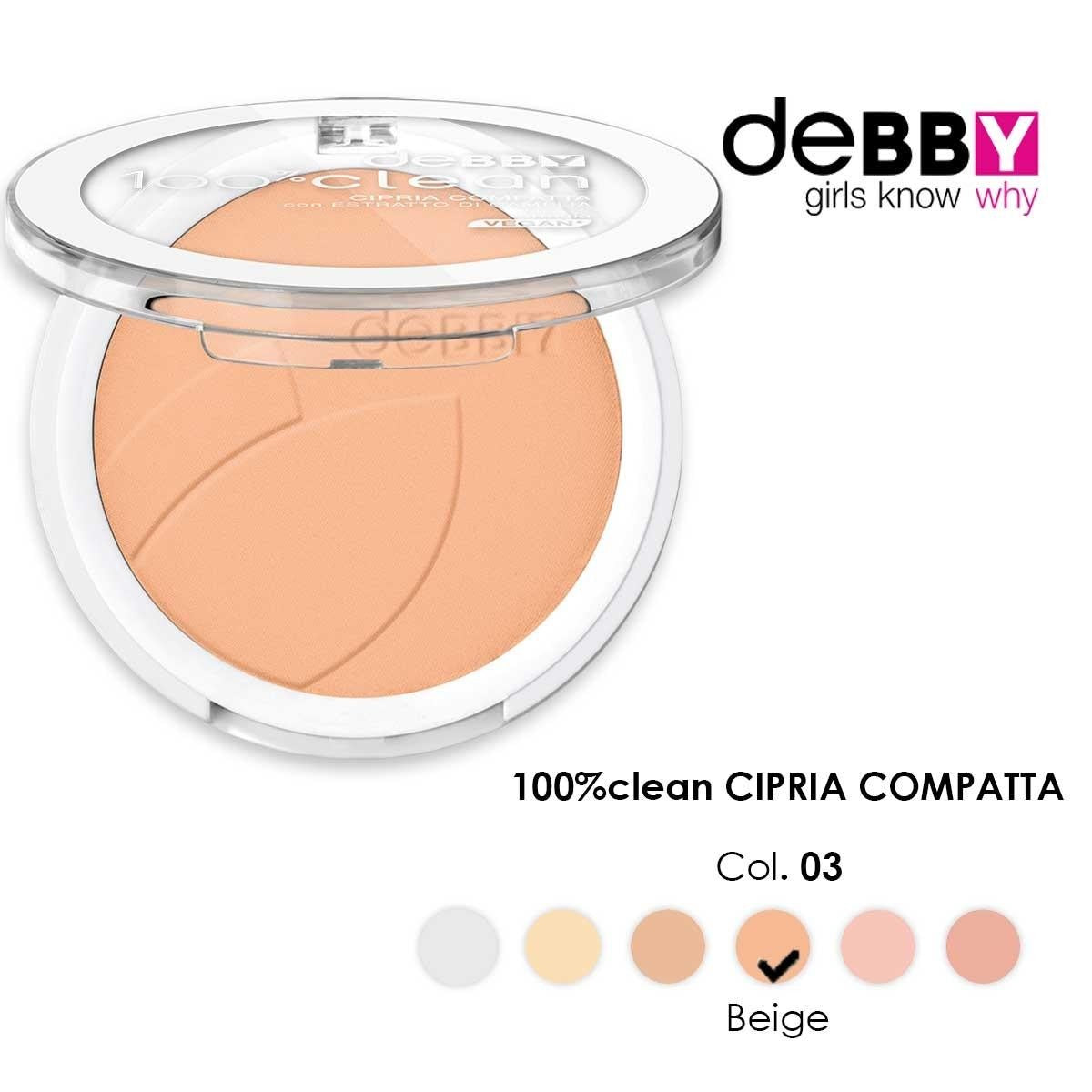 Debby Debby 100% Puhtaan Beige 3 Puuteri