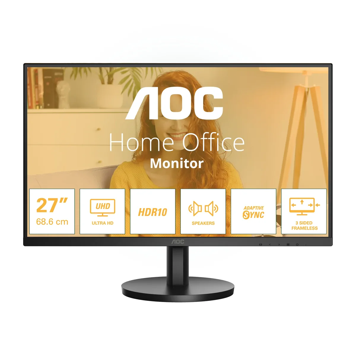 AOC U27B3A 27" 4K UHD, IPS -näyttö