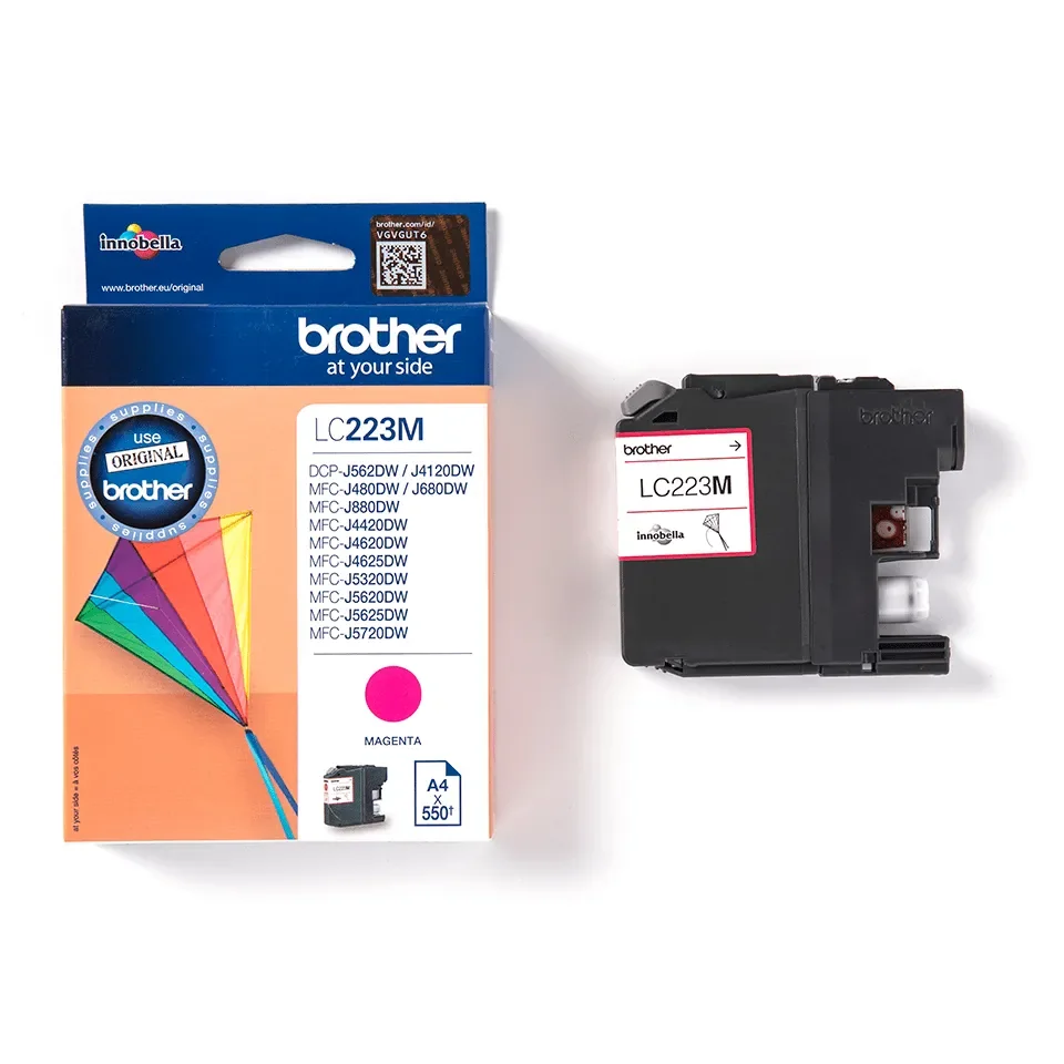Brother LC223M-mustekasetti, magenta